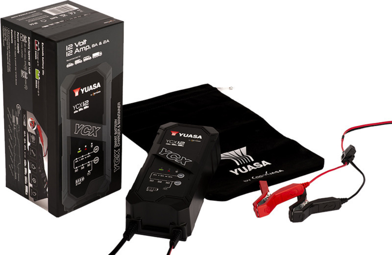 Ladegerät YUASA YCX12 12V 12A Smart Battery Charger Maintainer Dani